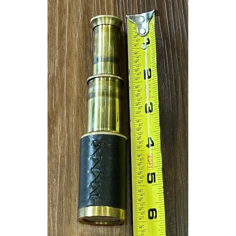 Vintage Military Spyglass TELESCOPE‎ Hand-made 6 inch Spy-GI